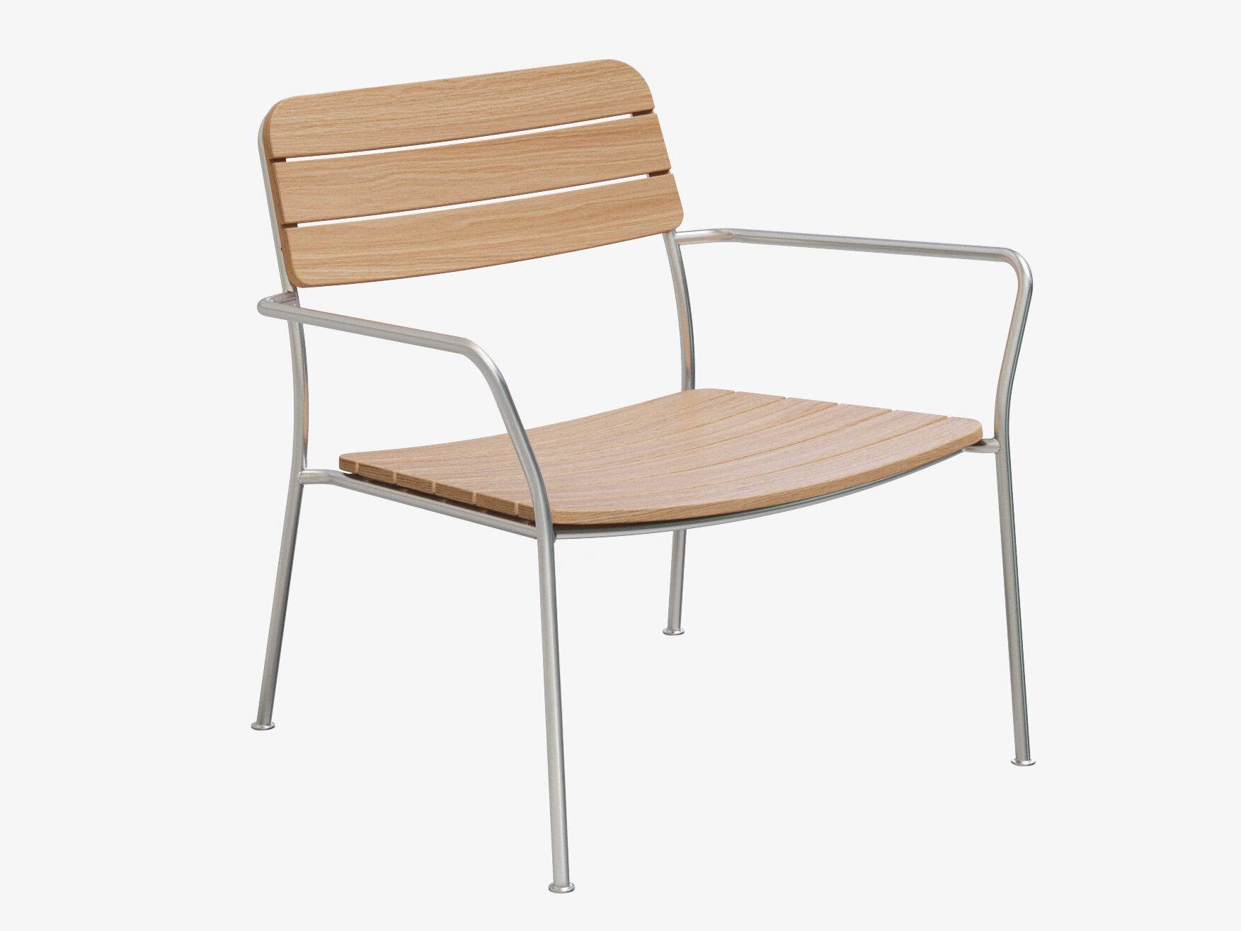 Садовое кресло из тикового дерева с подлокотниками Case Solas ARCH-00003792 - Вид №1