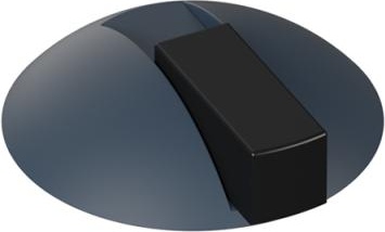 625B напольный дверной буфер HEWI Edition matt 