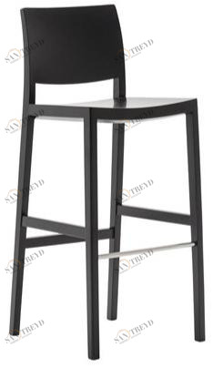 Andreu World Барный стул высокий деревянный Duos Bq2756