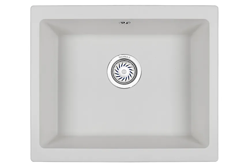 5551, АРКТИК (БЕЛЫЙ), кухонная мойка, кварц GRANULA 5551-ST231 - Вид №1