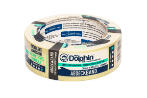 18062455 Многофункциональная малярная лента Masking Tape желтая, 38мм х 50м 01-7-14 ST627 Blue Dolphin