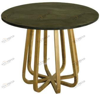 Il Giardino di Legno Круглый садовый стол из тика Emily 459