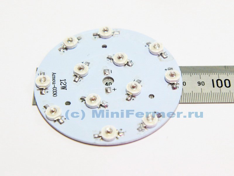 1406 Модуль 12x3 Ватт Биколор 660+450nm LAB.Space  - Вид №2