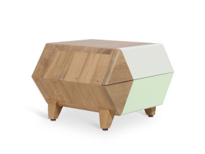 Тумбочка из массива дерева с ящиками