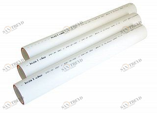 Труба полипропиленовая KALDE D 90х15 PN 25 армированная белая 3202TFR900000