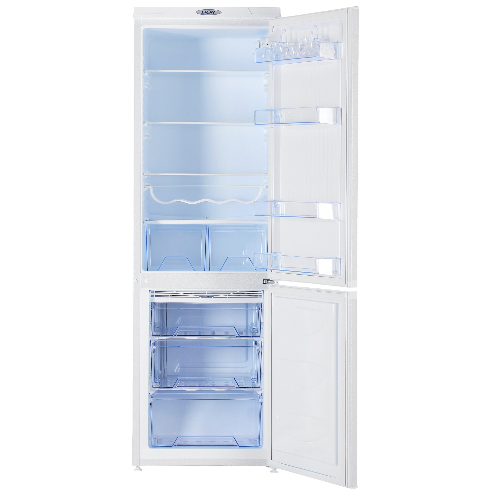 1135179 Холодильник с морозильником   DON R-291 K серебристый STDN-0021276 - Вид №1