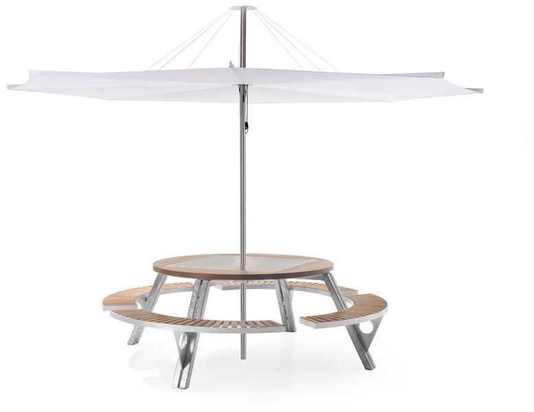 Extremis Стол для пикника со встроенными скамейками sun-id-1440690 - Вид №10