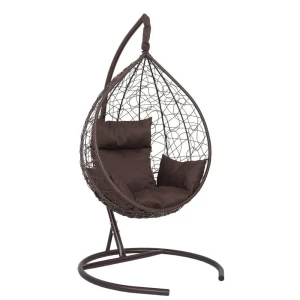91930839 Кресло подвесное Laura outdoor SEV-1 302 Sevilla 1-но местное до 130 кг коричневый STLM-1349195