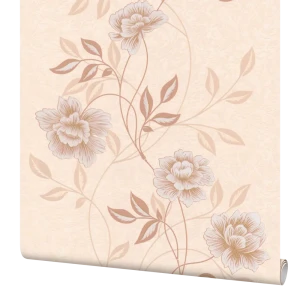 Обои виниловые Home Color Jardin бежевые 0.53 м 136-22 13433913 STLM-2005876