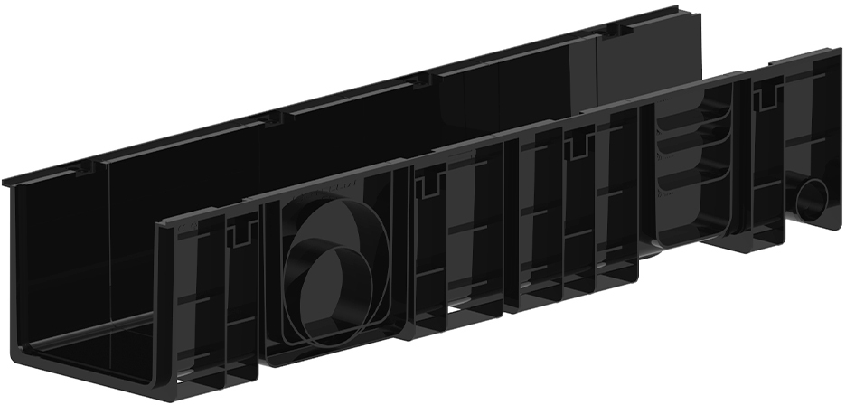 Р2020С Лоток пластиковый SteeStart DN200 низкий борт ГеоПластБорд