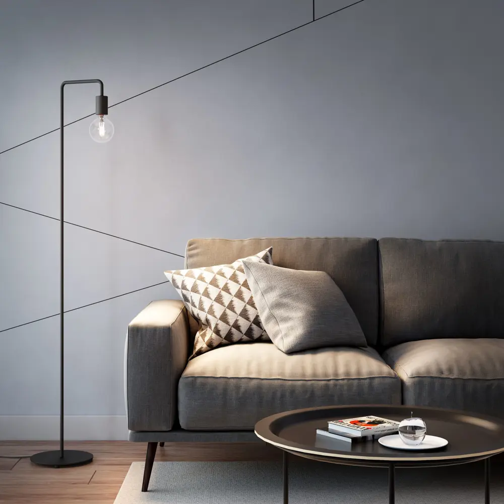 Торшер KREAFORTA «Irbit» цвет черный STLM-2045576 - Вид №6