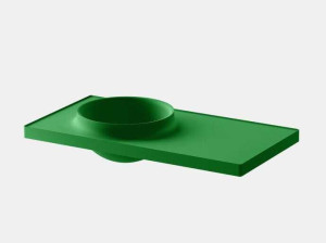 Бетонная раковина с столешницей