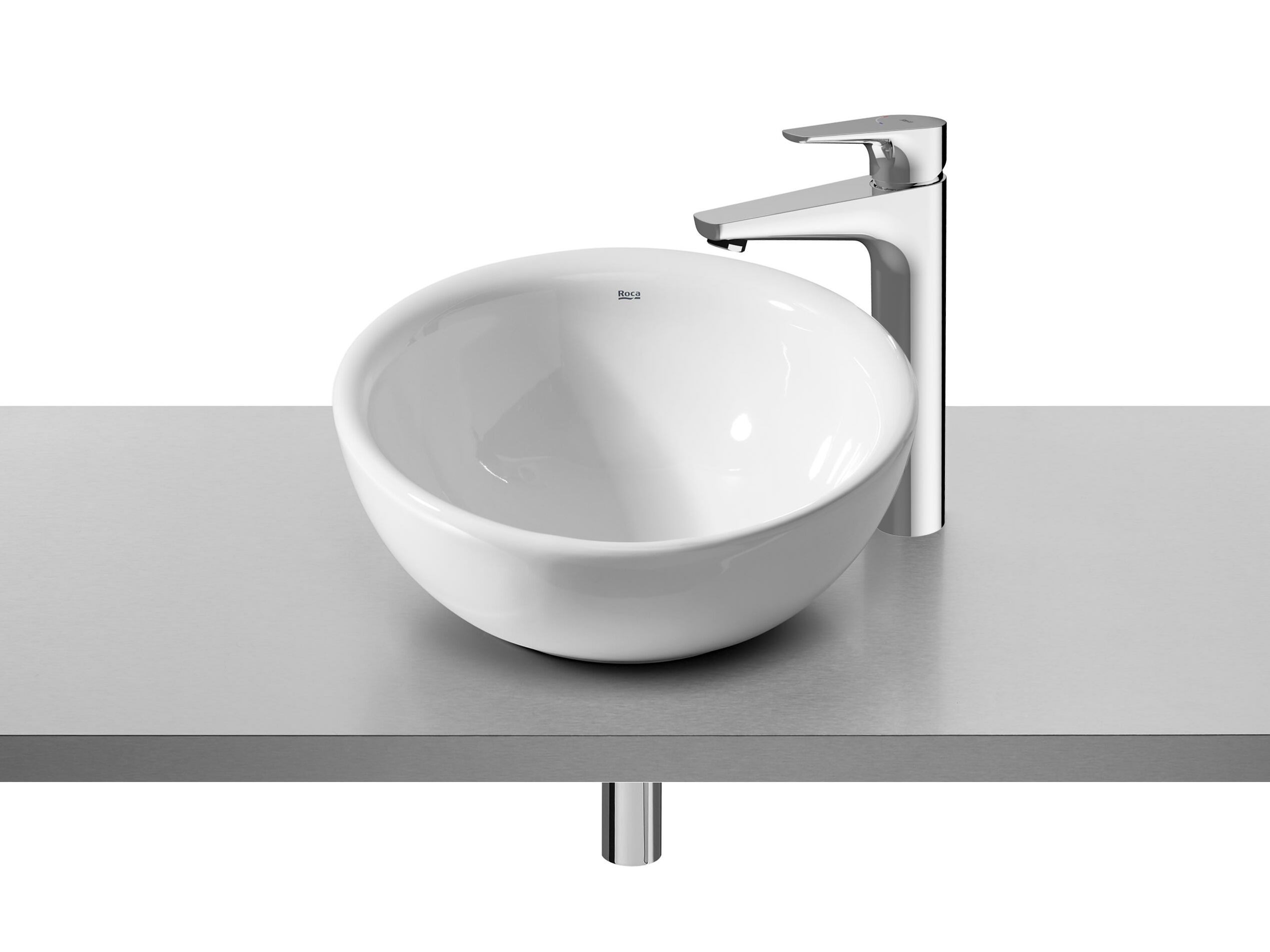 Фарфоровая столешница круглый умывальник Roca BOL 327876..0 ARCH-00138130 - Вид №1