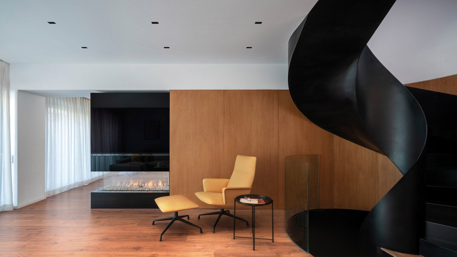 Несколько алюминиевых светодиодных утопленных прожекторов Arkoslight Black Foster Micro ARCH-00102184 - Вид №5