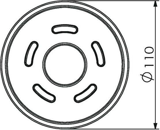 23017C Мыльница настольная цвет хром LANGBERGER LUGANO - Вид №2