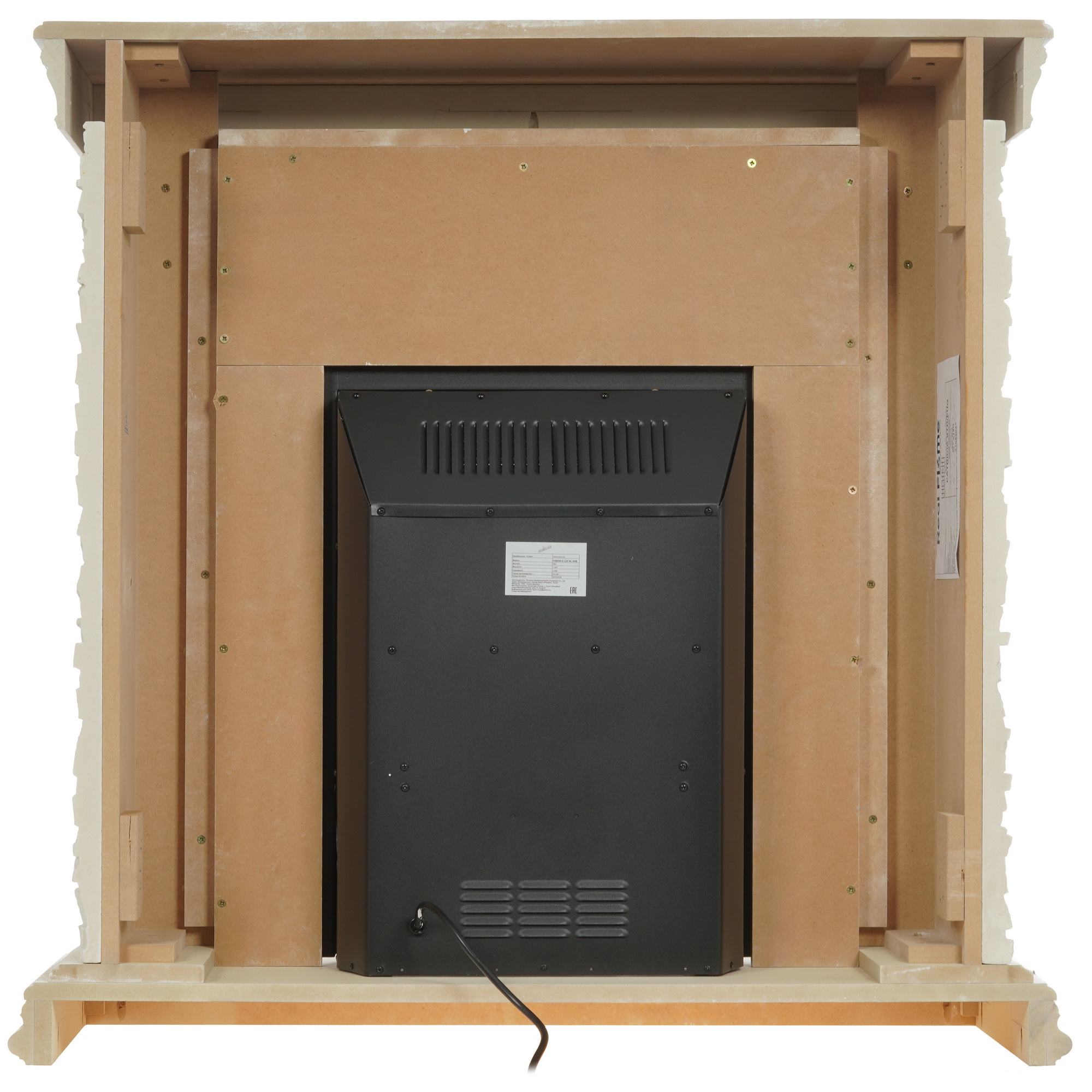 9022149 Каминокомплект RealFlame PATRICIA STD EUG WT + FOBOS BL STDN-0061616 - Вид №7