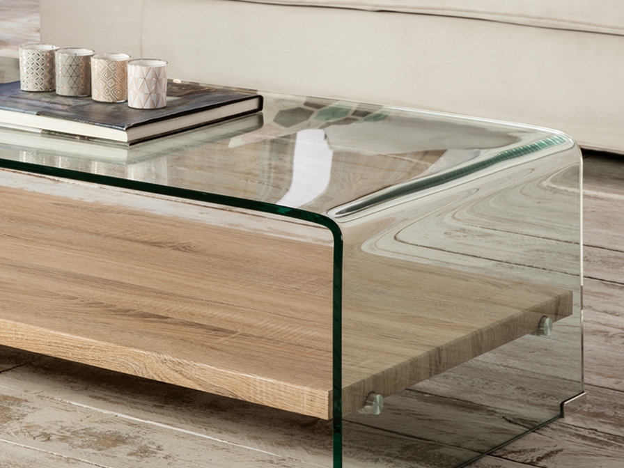 064296 Журнальный столик стекло/меламин Schuller Sonama  - Вид №2