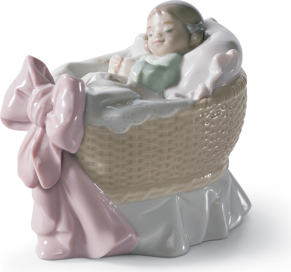 10669020 LLADRO Фигурка Lladro "Сокровище (девочка)" 7х9см Фарфор Lladró 