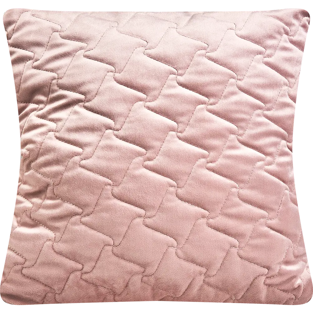 Подушка декоративная Linen Way Verona 50x50 см цвет розовый Kiss 5 88639612 STLM-2159969 