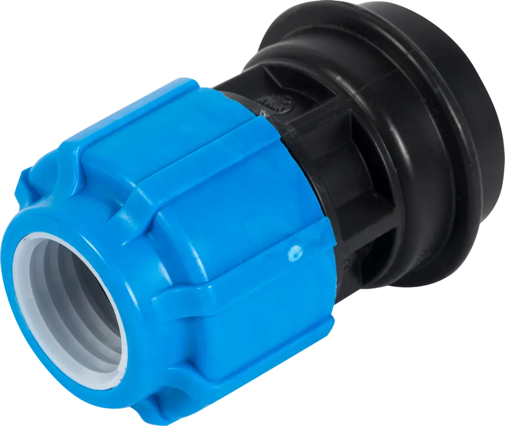 ПОЛИТЭК Переходная муфта для соединения полиэтиленовых и металлических труб 13503651