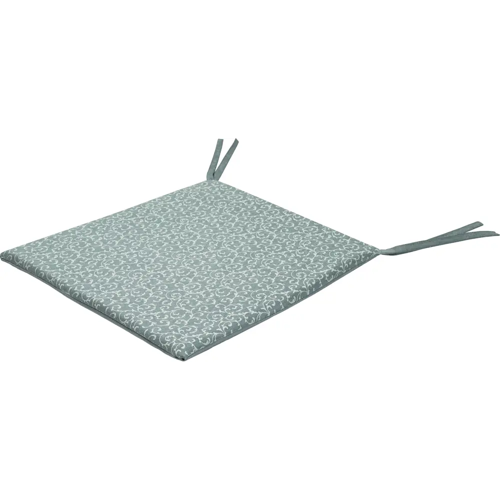 Сидушка завиток 40x35 см цвет бирюзовый GARDEN STLM-2051182 - Вид №1