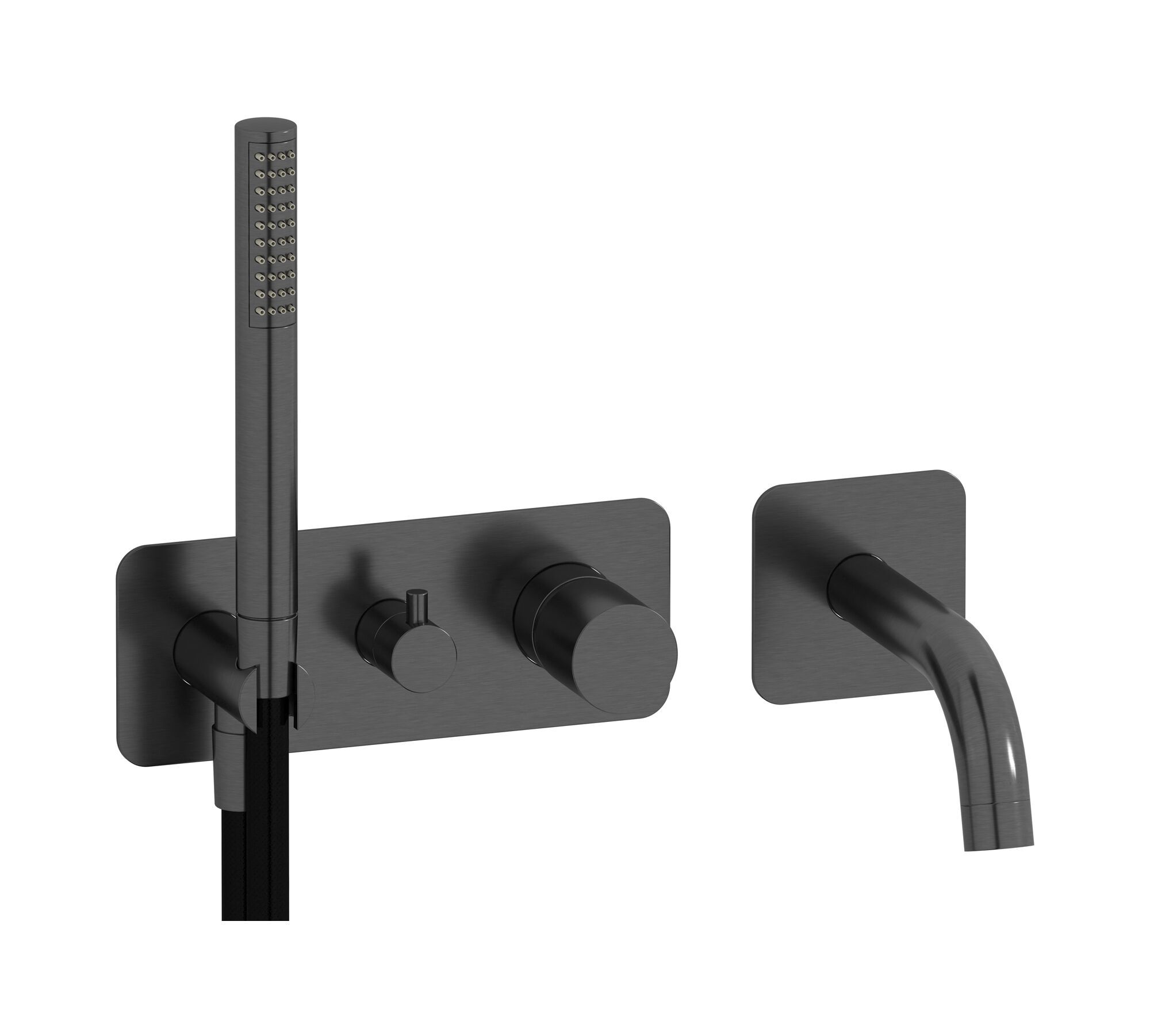 Смеситель для душа с 4 отверстиями и ручным душем IB Brera ARCH-00118002 - Вид №3