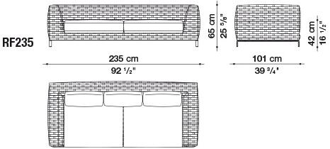 B&B Italia Outdoor Диван Ray outdoor sun-id-1493246 - Вид №6