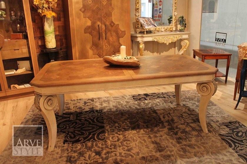 Arvestyle Раздвижной прямоугольный деревянный стол для гостиной Parquet sun-id-1494191 - Вид №4