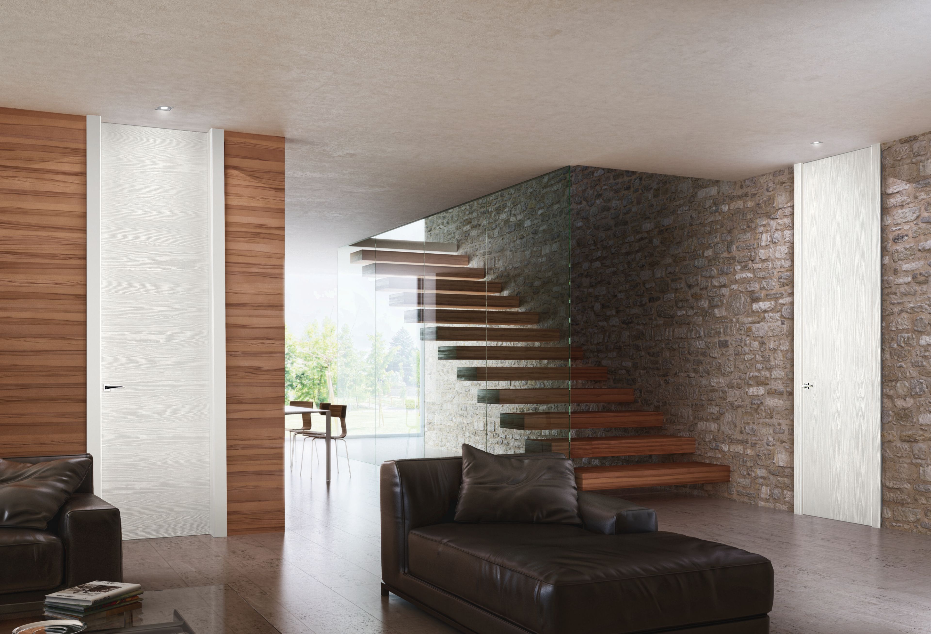 Деревянная дверь PIVATO le porte DINAMICA ARCH-00075016 - Вид №5