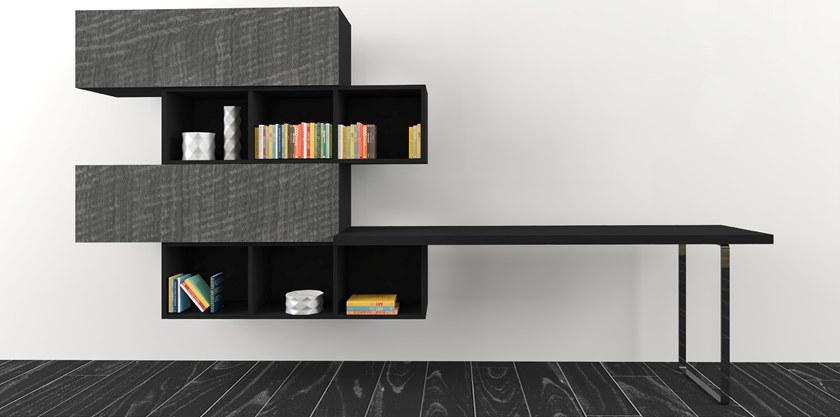 Natuzzi Модульная лакированная стенка для хранения sun-id-1395891 - Вид №1