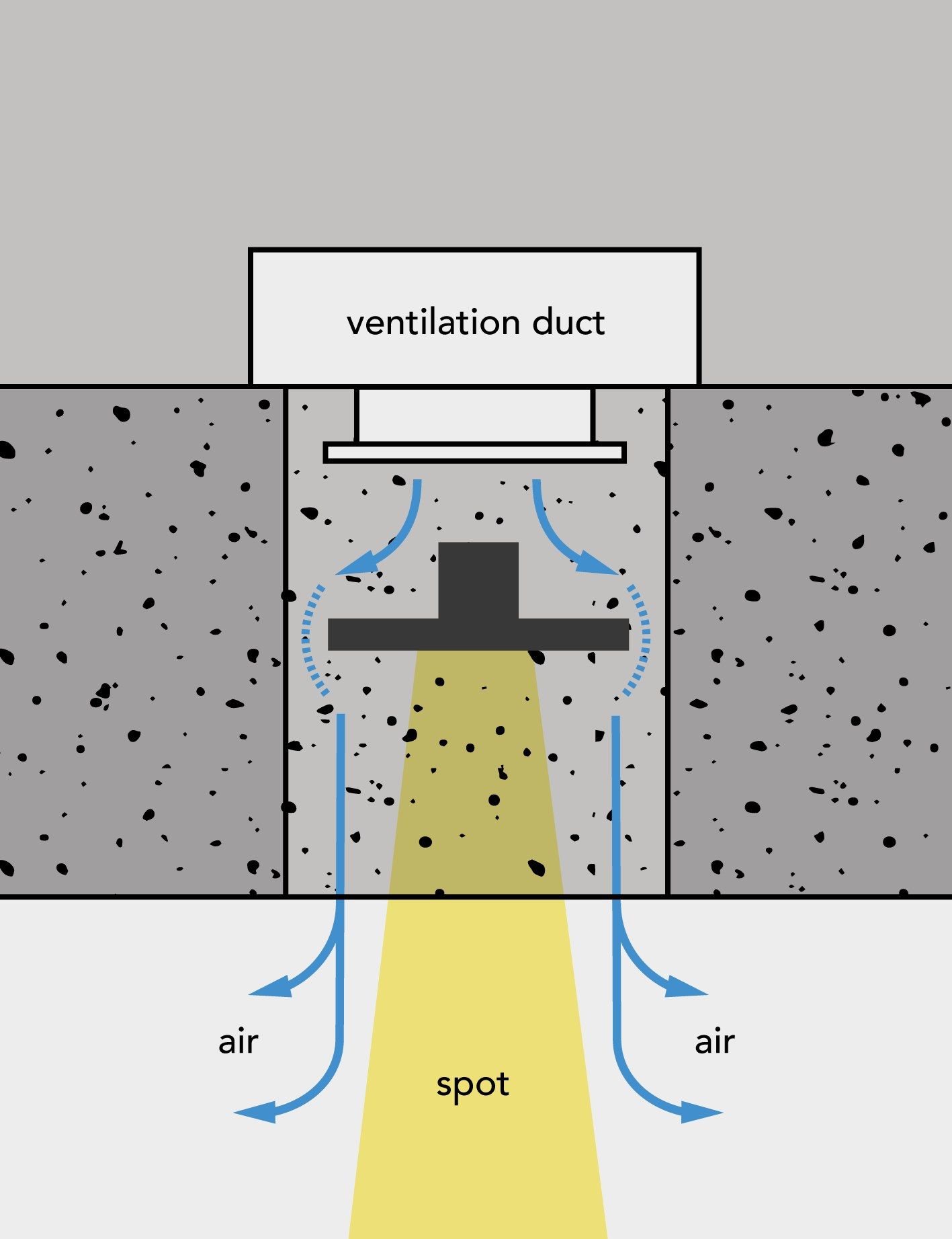 Алюминиевый круглый утопленный прожектор с диммером Eden Design °cd ARCH-00152080 - Вид №7