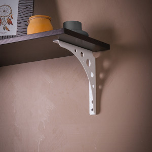 Кронштейны Mун , 200x200x20 мм, белый LJPS0129 Public Steel Россия