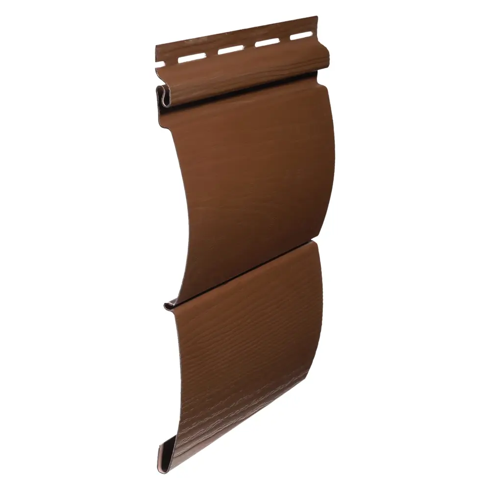 Сайдинг FineBer Block House 3.66 м цвет могано STLM-2042353 - Вид №1