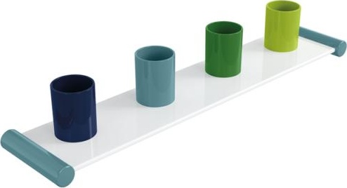 800.03.401 Держатель зубных щеток, 4 места HEWI Kids