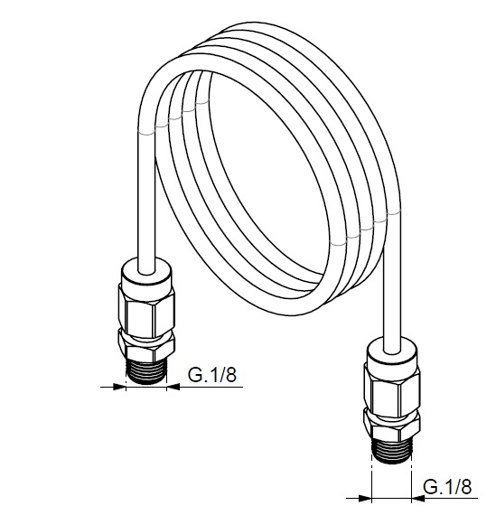 CIMBERIO CIM 999UN Импульсная трубка CIM 999UN  - Вид №1
