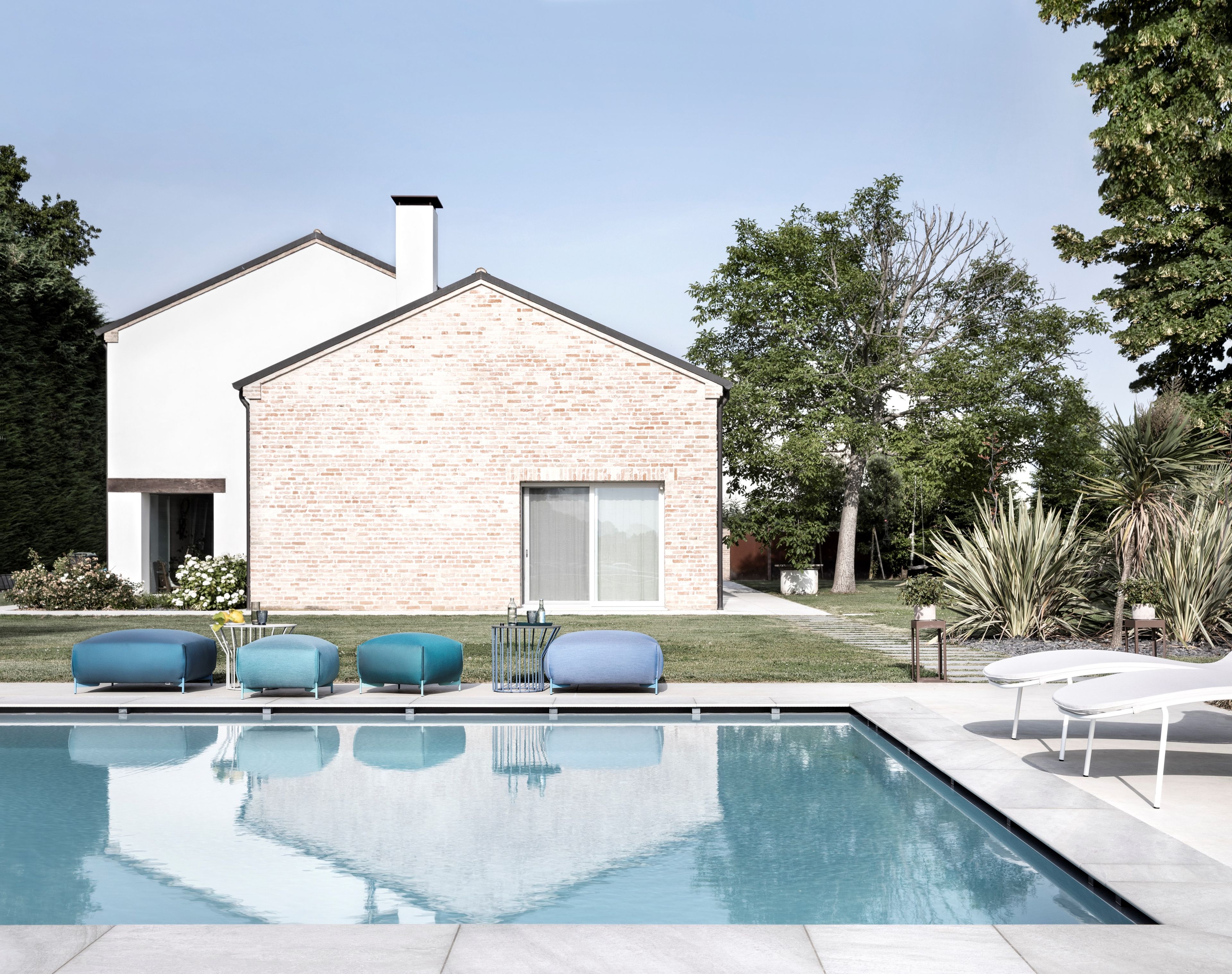 Квадратный пуф из ткани TrabA' MOCHI ARCH-00076181 - Вид №4