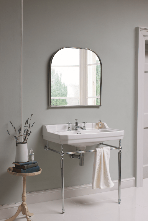 B18 1TH, T50 CHR Напольная раковина стоящая овальная Burlington EDWARDIAN - Вид №2