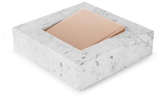 Ginger & Jagger Пепельница из каррарского мрамора Home accessories sun-id-1409406 - Вид №2