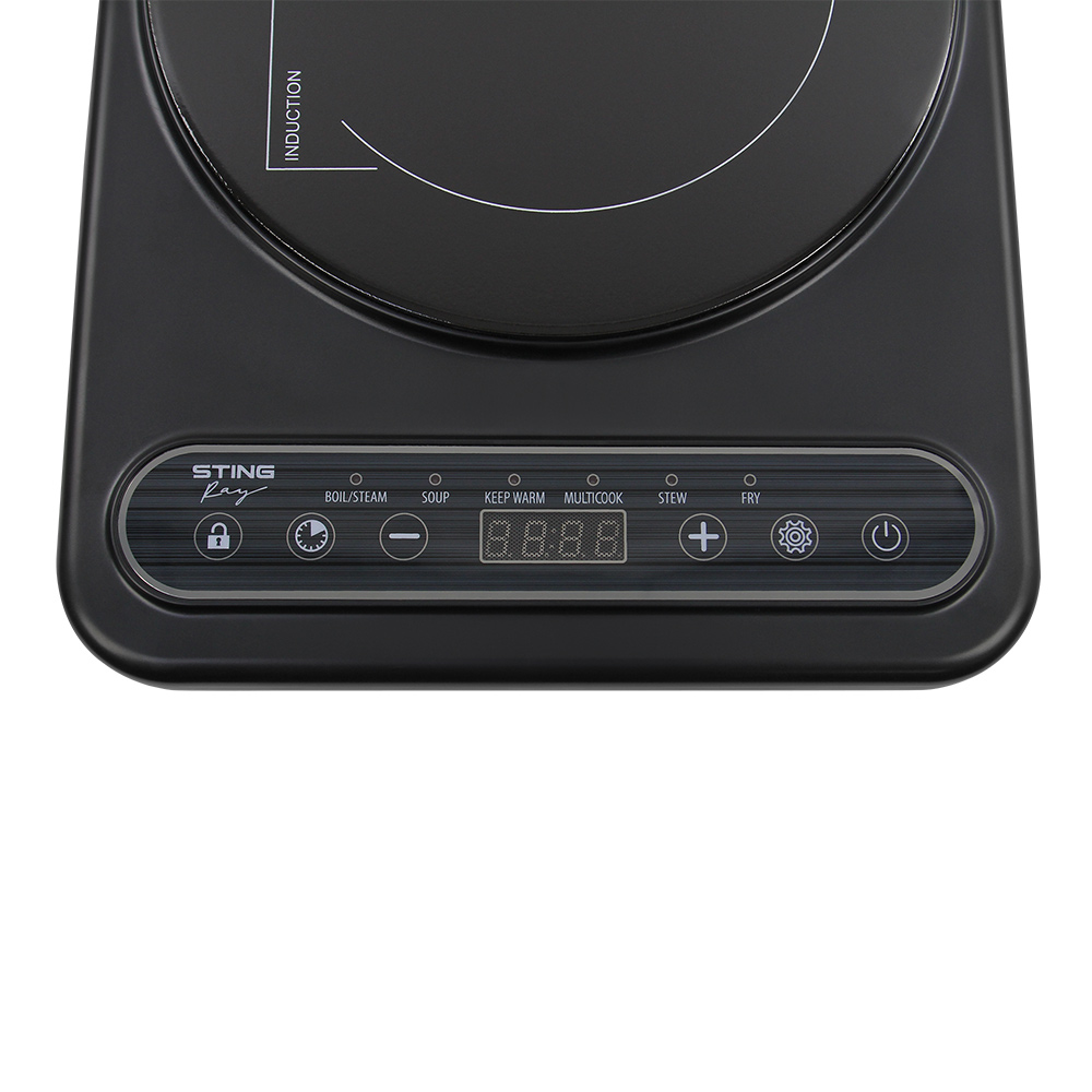 9096597 Плита компактная электрическая STINGRAY ST-HP3500A черный STDN-0147254 - Вид №5