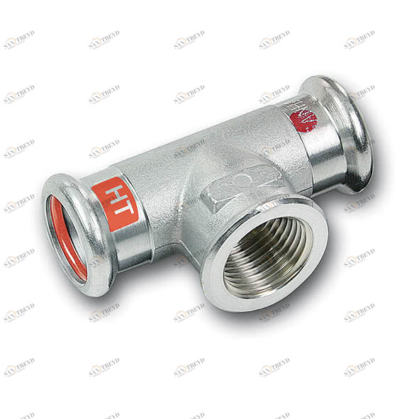 128130G5412 SANHA 28130G SANHA-Therm Industry тройник ВПр-ВР-ВПр 54x1/2x54 мм 