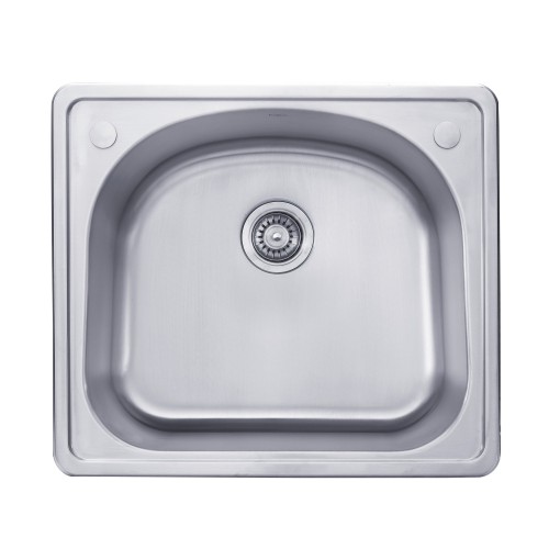 KTM24 Мойка кухонная прямоугольная Krausru  - Вид №3