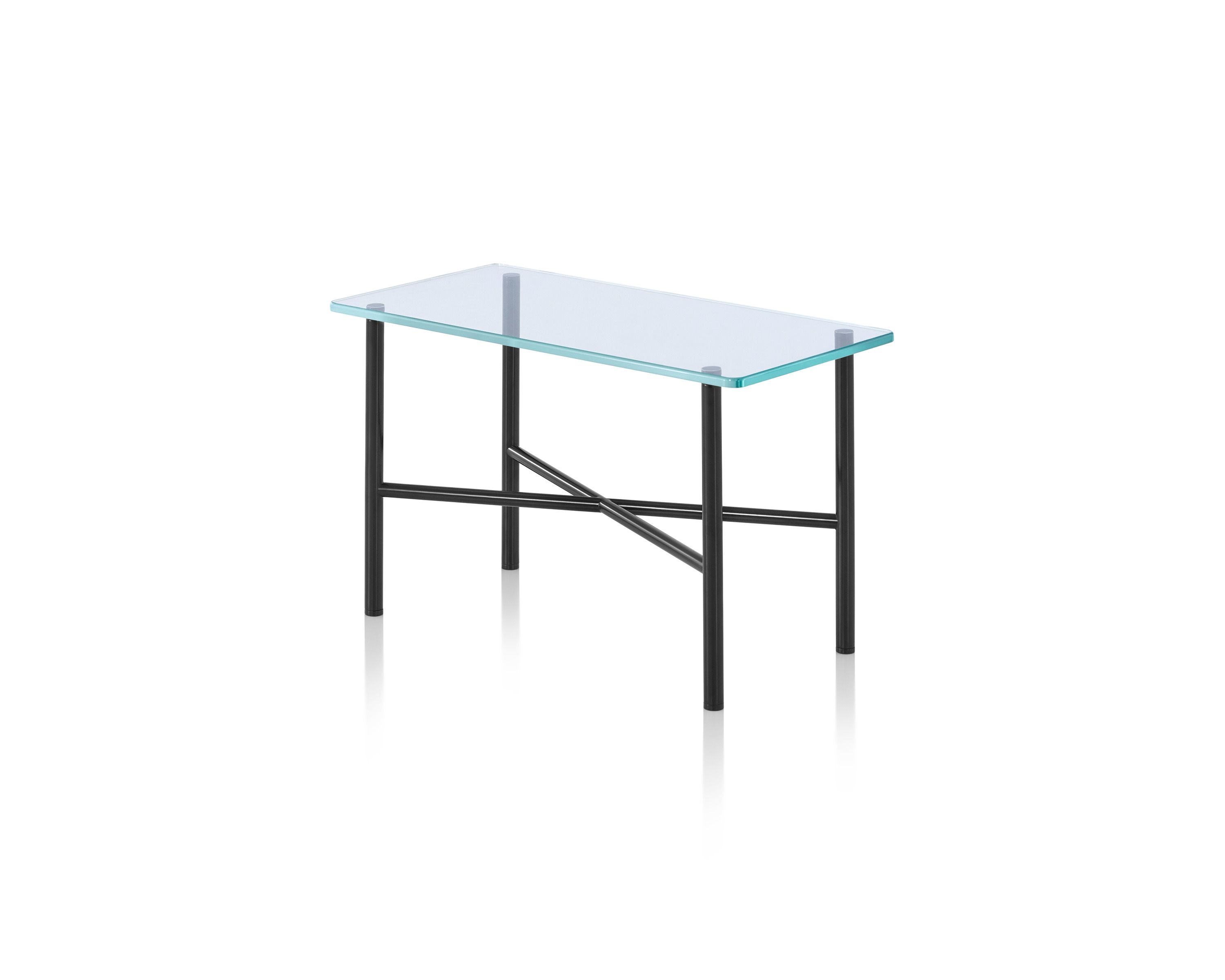 Прямоугольный стеклянный и металлический журнальный столик Herman Miller Layer ARCH-00033427 - Вид №7