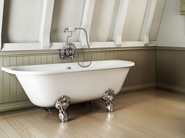 Овальная акриловая ванна на ногах Burlington AVANTGARDE ARCH-00081971