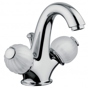 5521 Смеситель для раковины на одно отверстие со сливным клапаном 1,1 / 4 ”. Bongio Rivoli