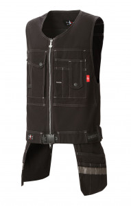 62601 Жилет  черный Union Space  Летняя спецодежда  размер 60-62