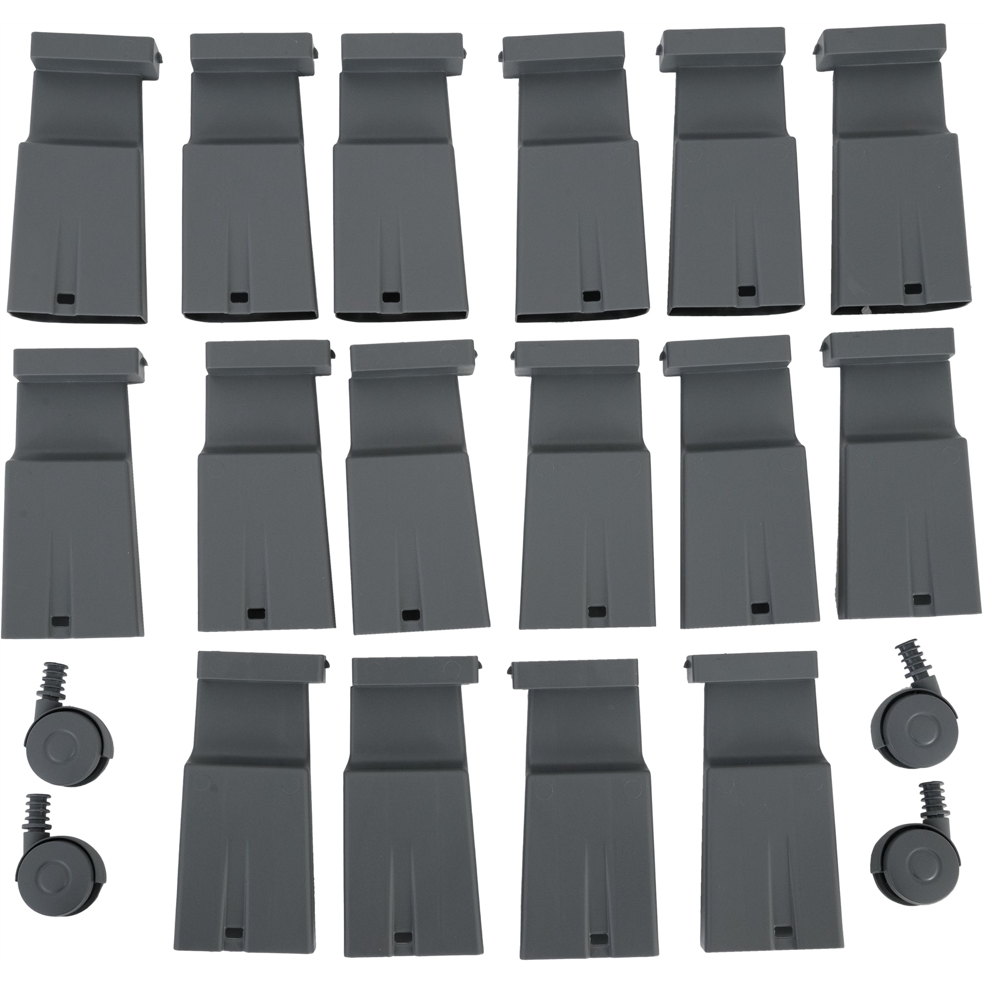 82995147 Комод Deluxe, 4 ящика, 300х385х690 мм, пластик, цвет серый Santreyd  - Вид №5