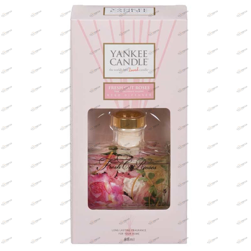Диффузор "Свежесрезанные розы" 88 мл YANKEE CANDLE  268040 Розовый 