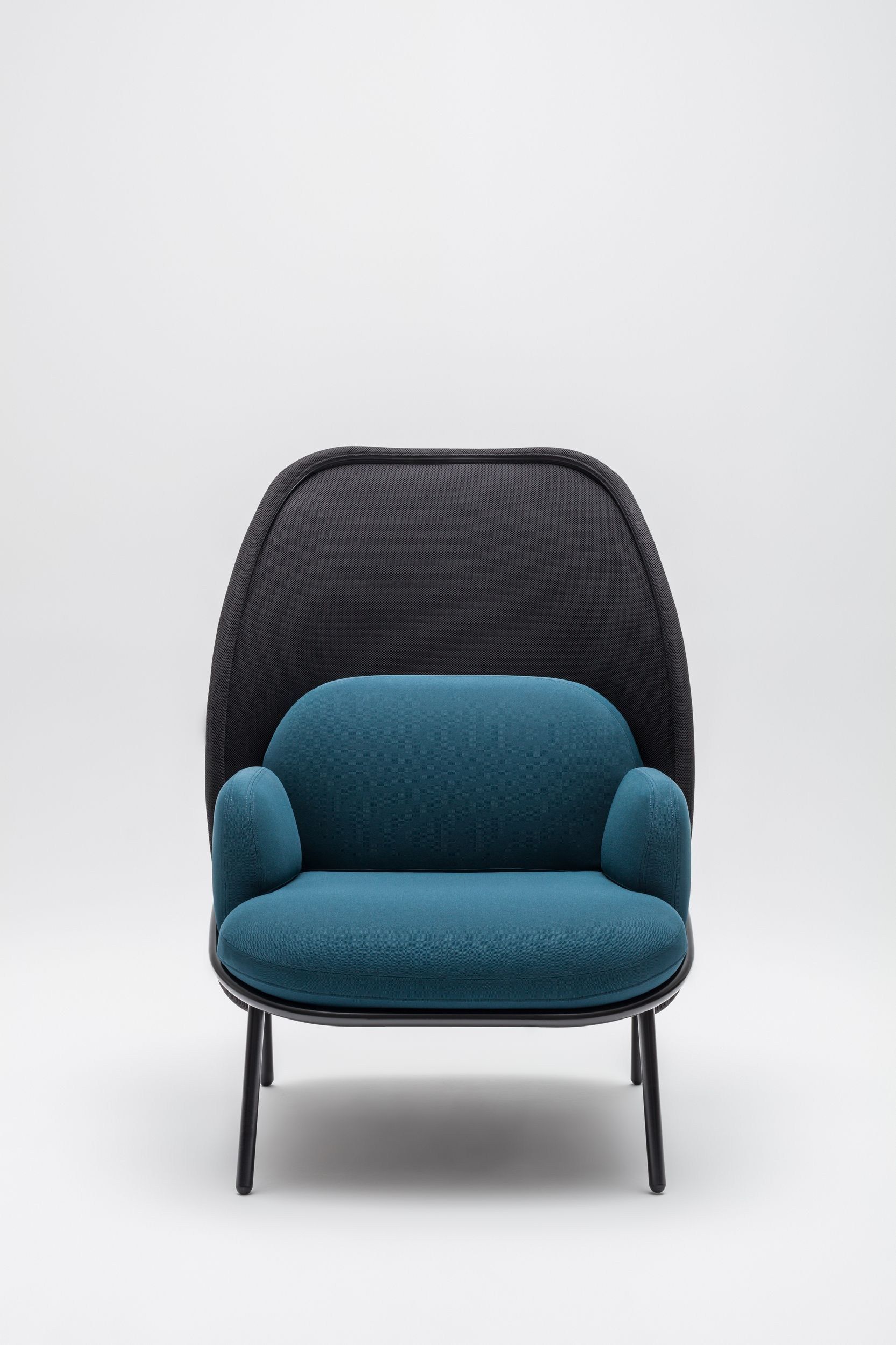 Тканевое кресло с подлокотниками с высокой спинкой MDD сетка ARCH-00066650 - Вид №11