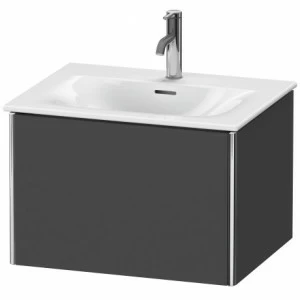 XS422204949 XSquare Тумбочка подвесная Графит матовый, декор
