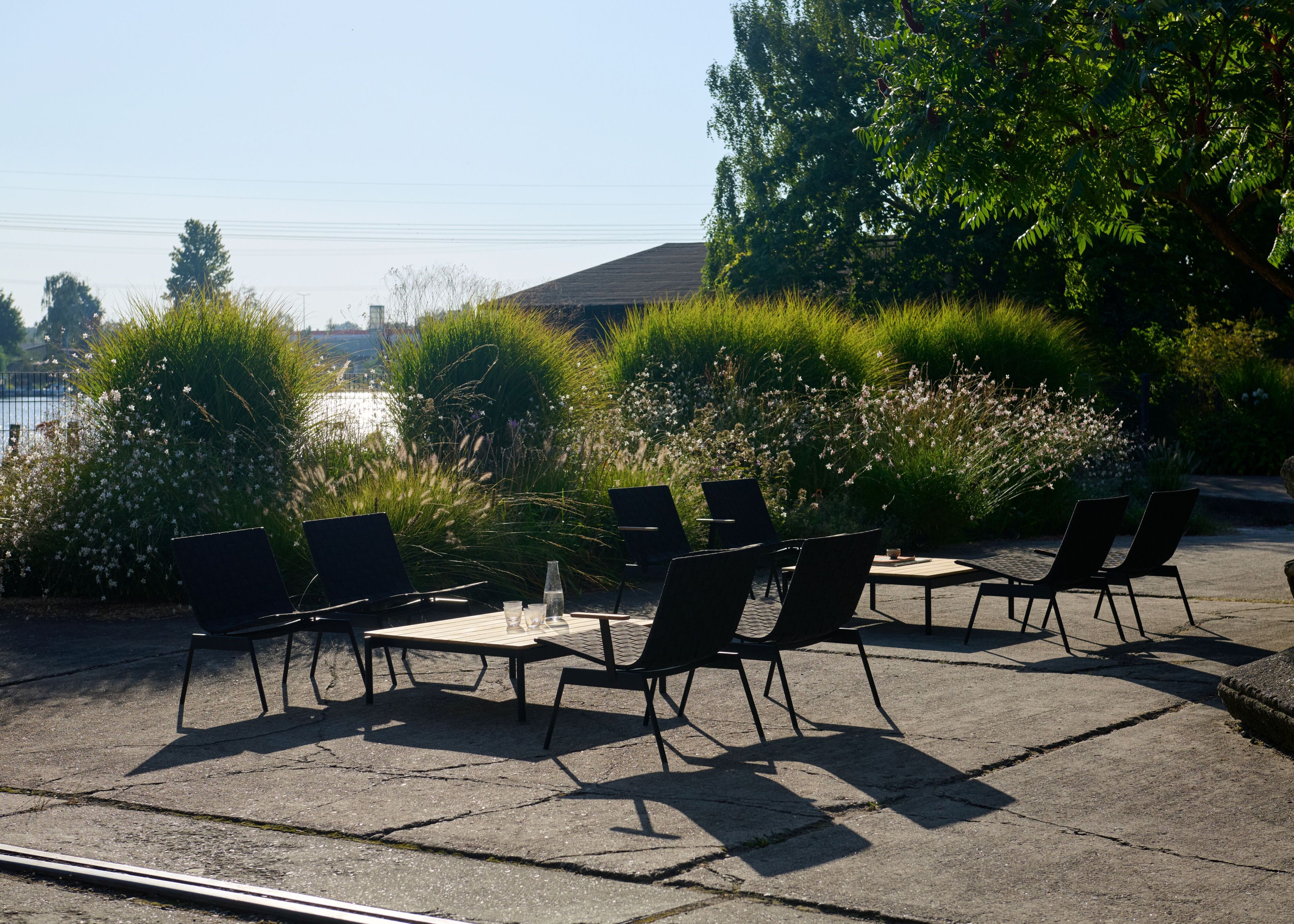 Синтетическое волокно садовое кресло с подлокотниками &Tradition виллы ARCH-00003583 - Вид №2